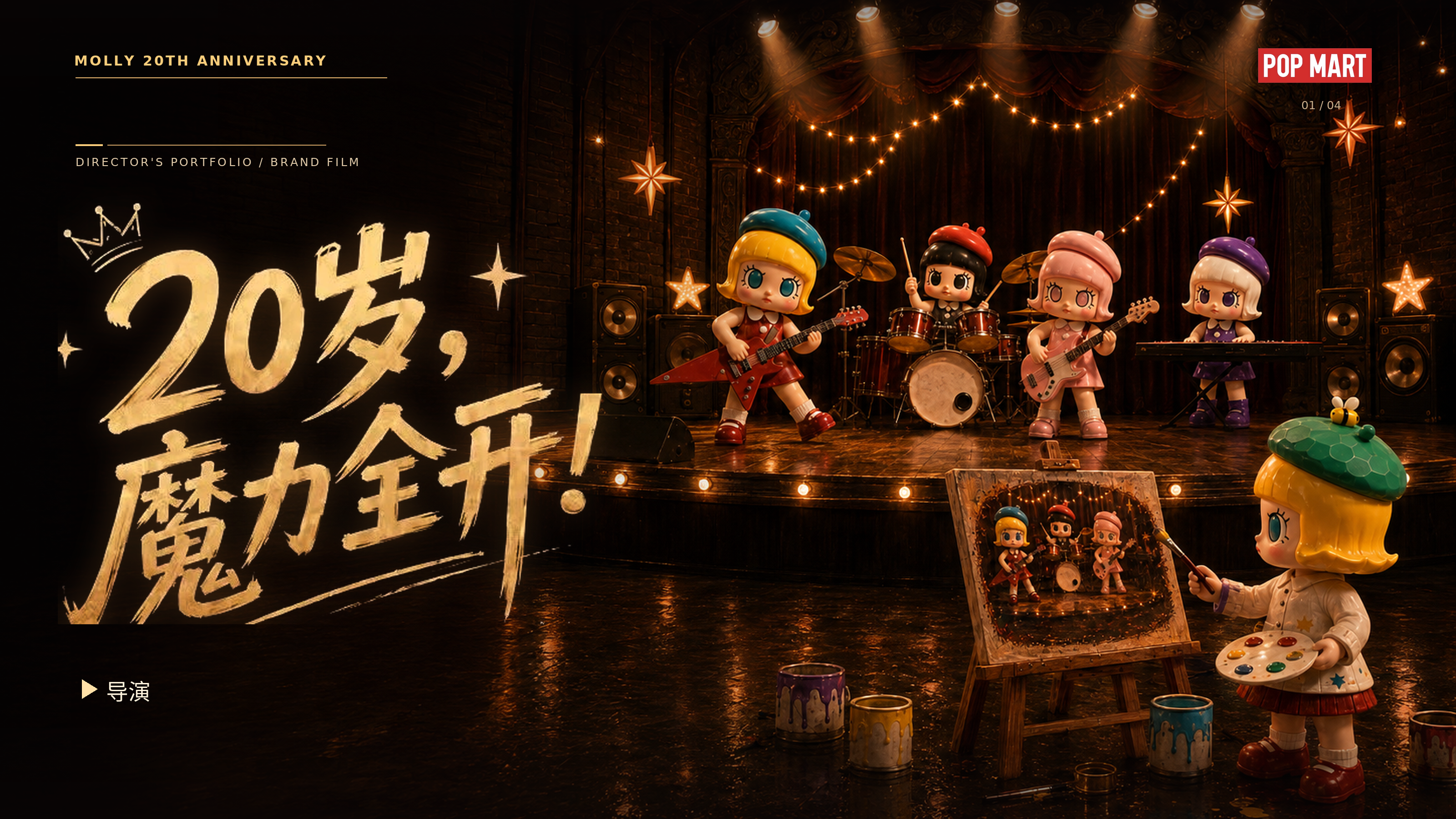 《20岁，魔力全开！》广告作品封面