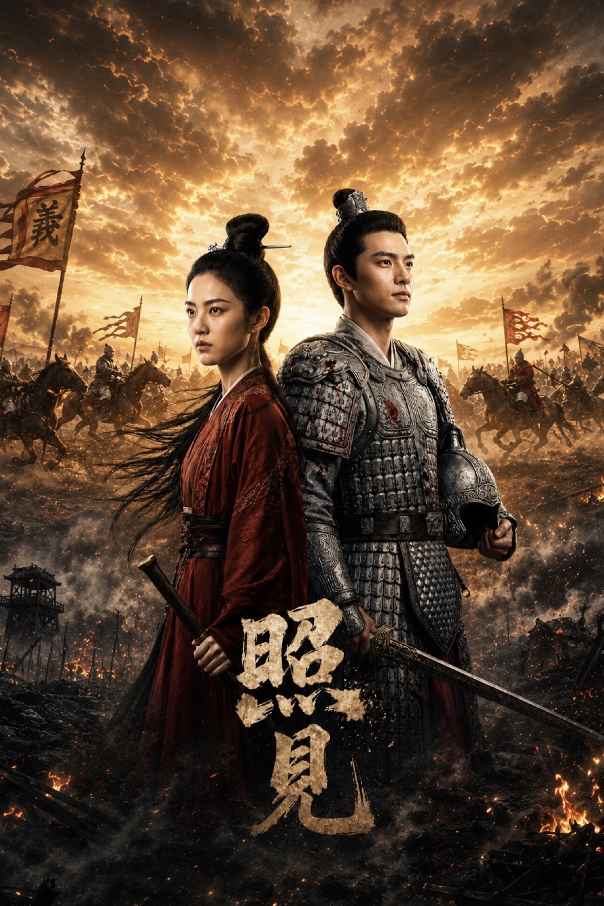 AI短片《照见》海报
